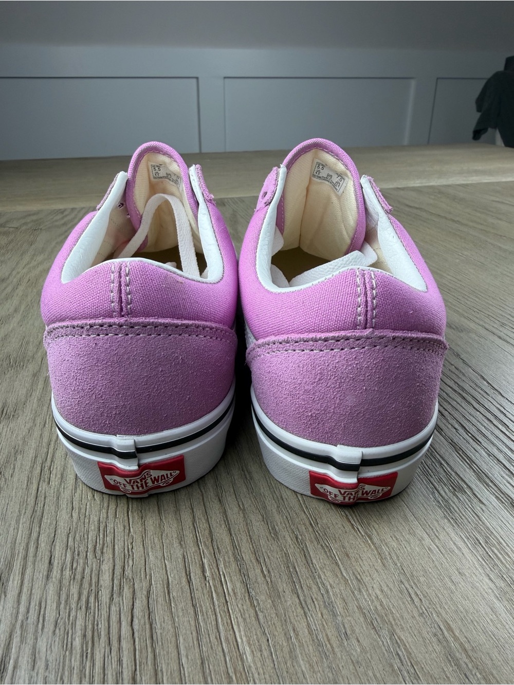 Vans Pink Old Skool Low-Top Sneakers. New. Women’s size 7.0. (No box) - Picture 2 of 6